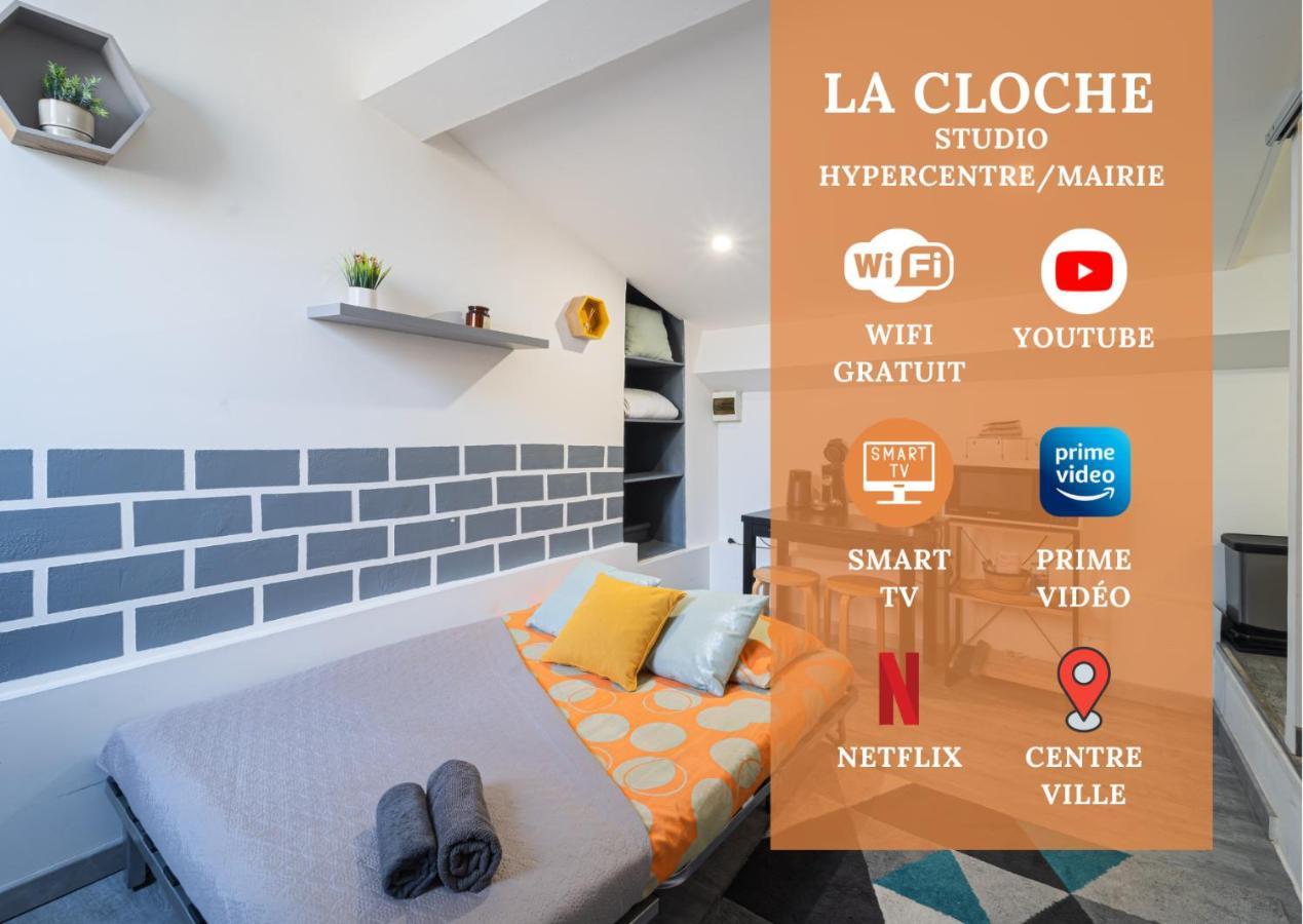 La Cloche Studio Hypercentre Mairie Libourne Buitenkant foto